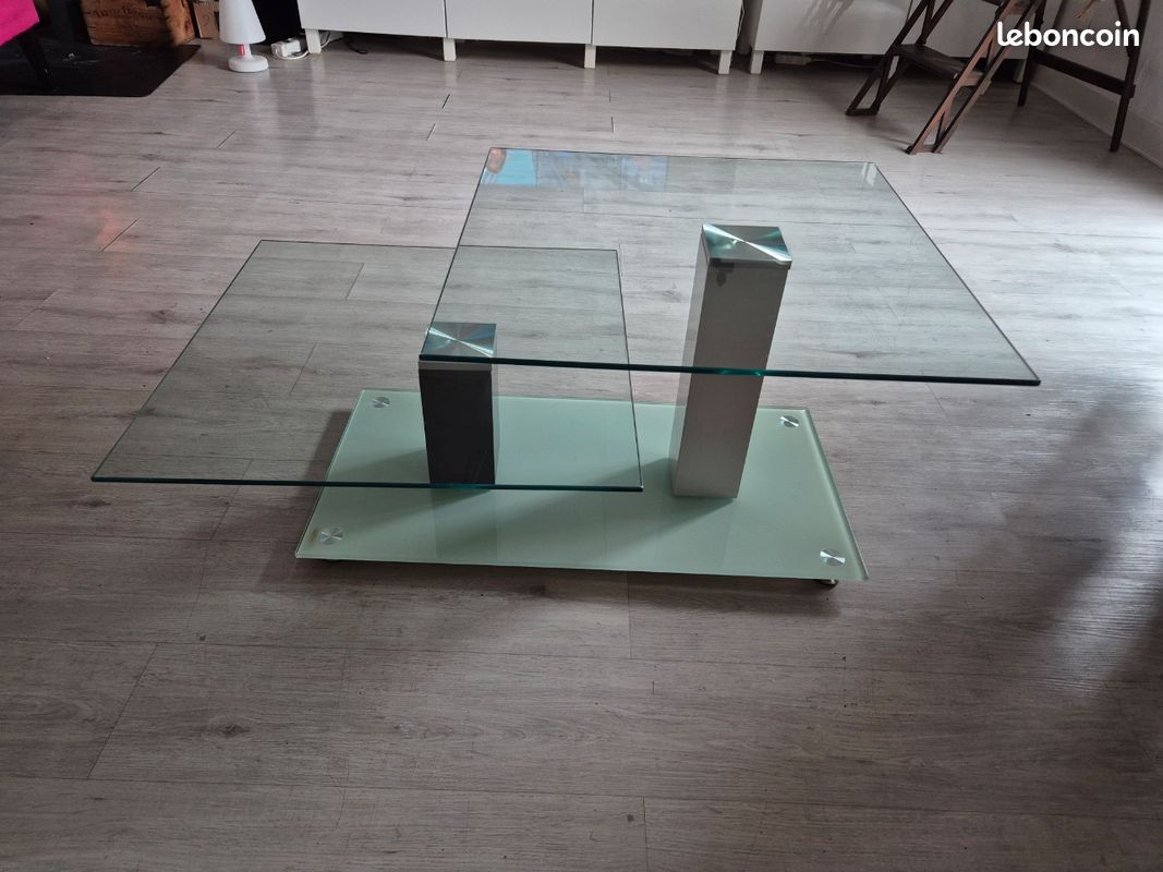 Table basse en verre (image 3)
