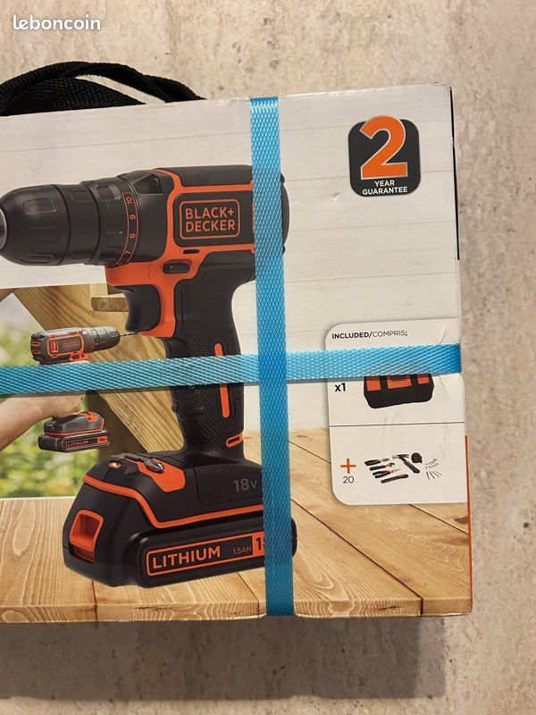 BLACK + DECKER Perceuse Visseuse 18v (image 3)