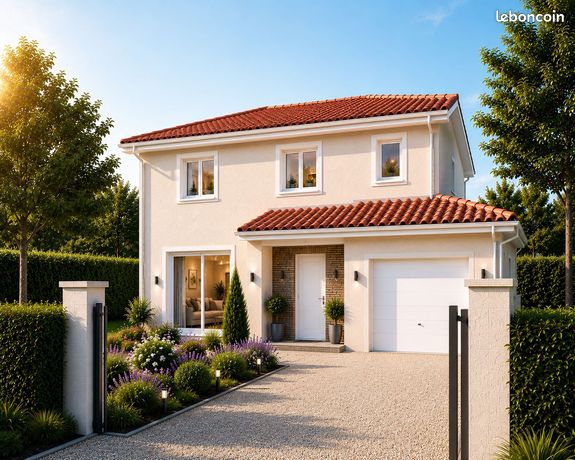 Projet de construction d'une maison 110 m² avec terrain à PARCIEUX (01)