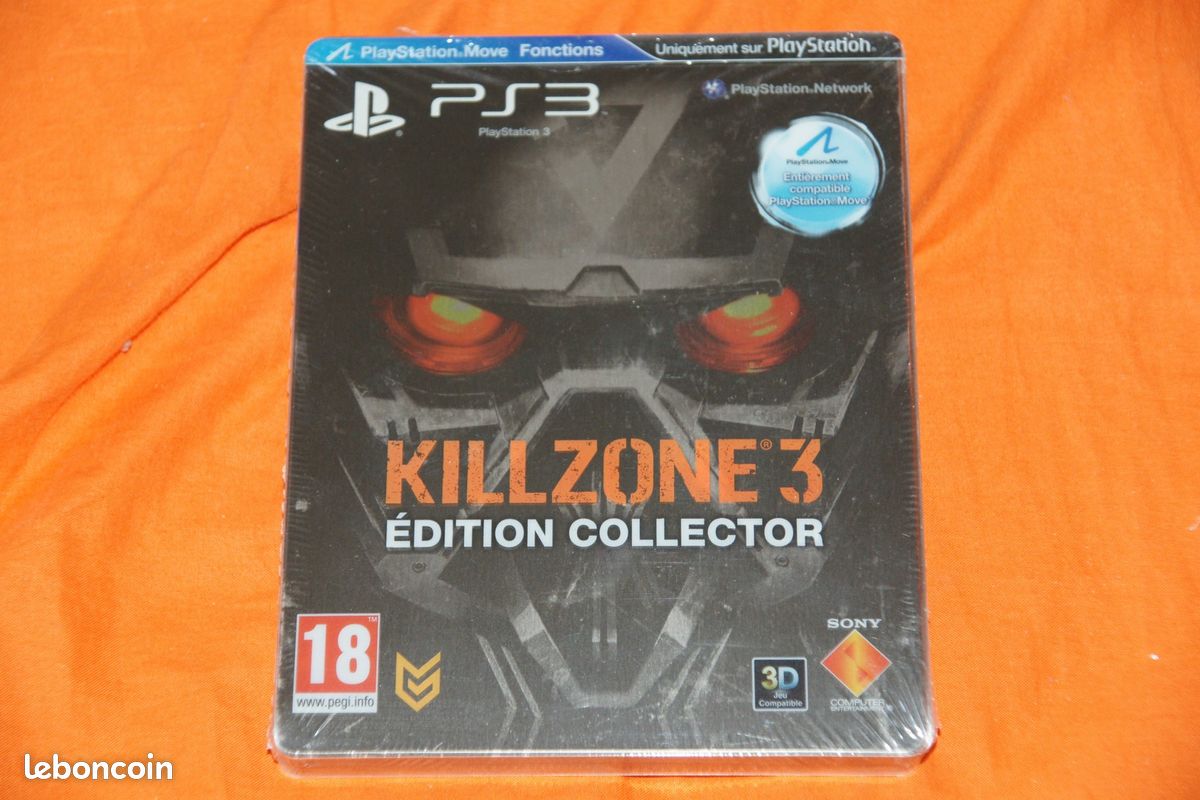 Jeu Ps3 Killzone 3 NEUF SOUS BLISTER playstation 3 vintage jeux