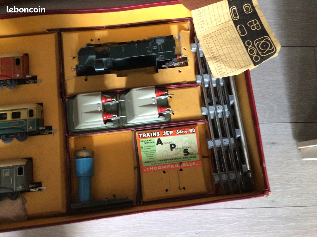Coffret Train Ancien JEP Série 60 A.P.5 - Trains Miniatures Collection