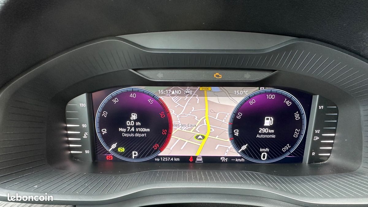 Skoda kodiaq 2.0 tdi 150 ch scr style 4x2 dsg 7pl / toit ouvrant / entretien constructeur (image 21)