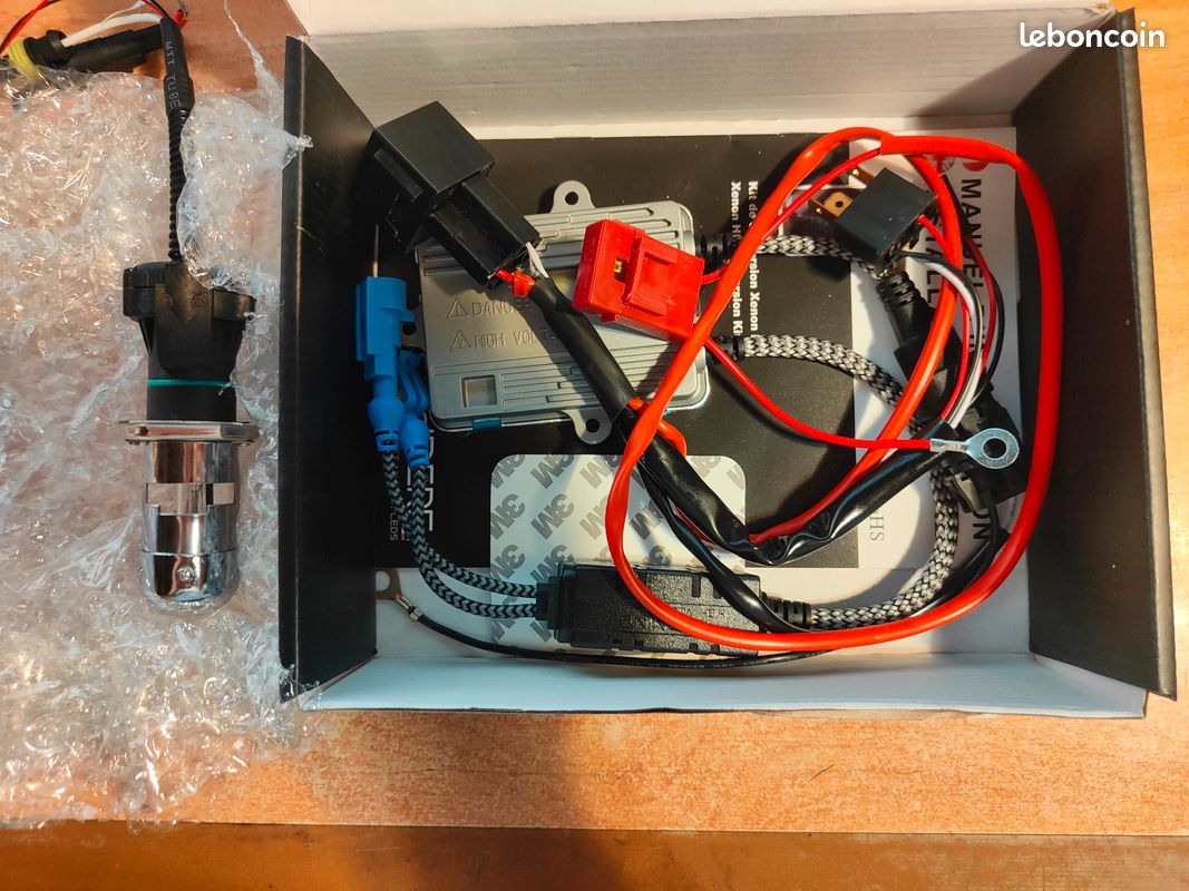 Kit Xenon 1x H7 Slim 55W 5000k (Blanc pur) (image 2)
