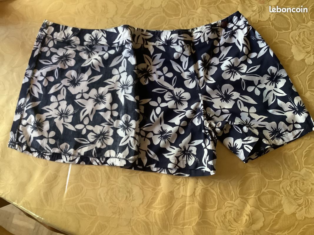 Femmes Jupe-short à imprimé floral - MS Mode