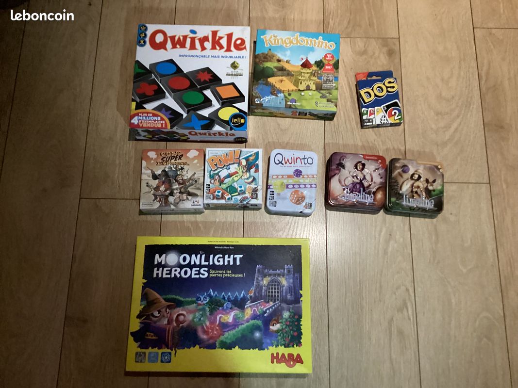 Lot de jeux de sociétés tout âge (image 1)