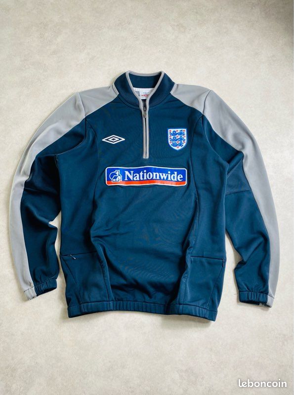 England Team Training Jersey Football Shirt Blue Umbro