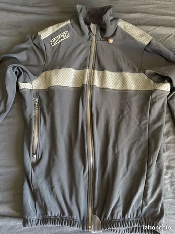 Veste cuir biker vintage Speed Race Bleu | Le Pratique du Motard