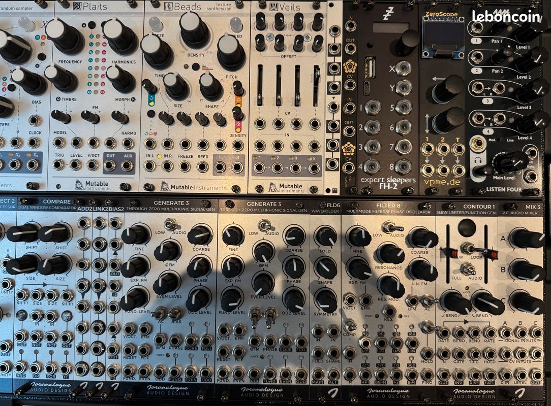 Modules Eurorack: Joranalogue, Mutable Instruments, Intellijel, Expert Sleepers, 4ms; Addac Systems ... (image 3)