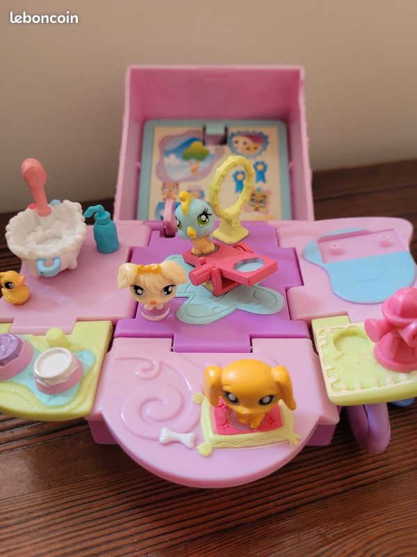 Lot Littlest pet shop maison petit polly pocket (image 4)