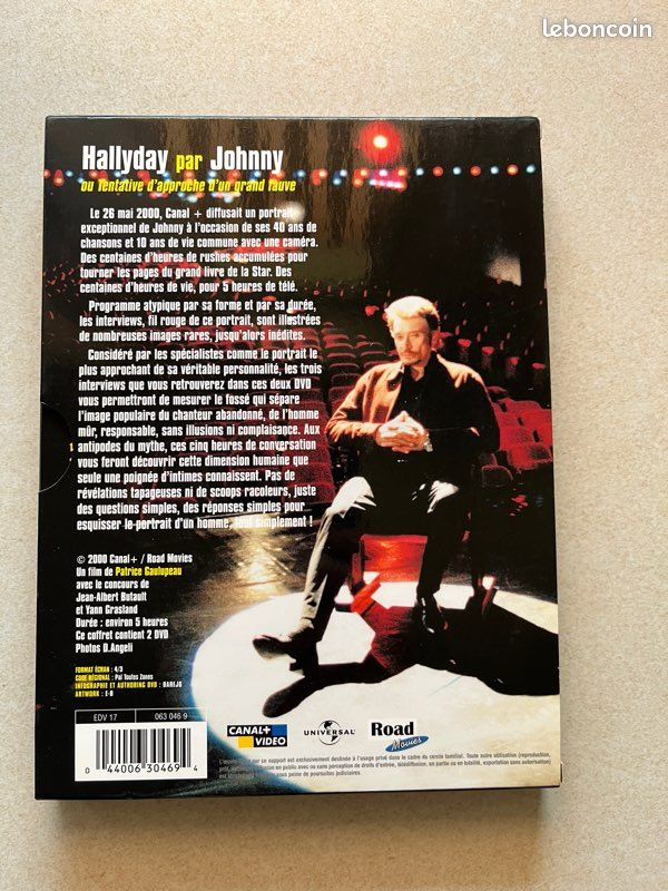 Coffret 2 DVD Johnny Hallyday : Hallyday par Johnny (image 2)