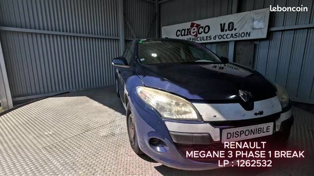 RENAULT MEGANE 3 PHASE 1 BREAK – 1.5 dCi 106 (K9K_832) (image 3)
