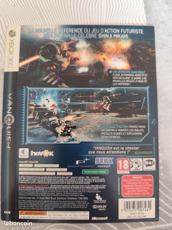 Pochette 3D Vanquish (image 2)