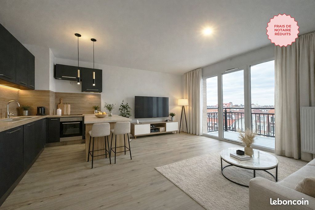 Appartement 2 pièces 44 m² · à Linselles · 44 m² · 155 000 €
