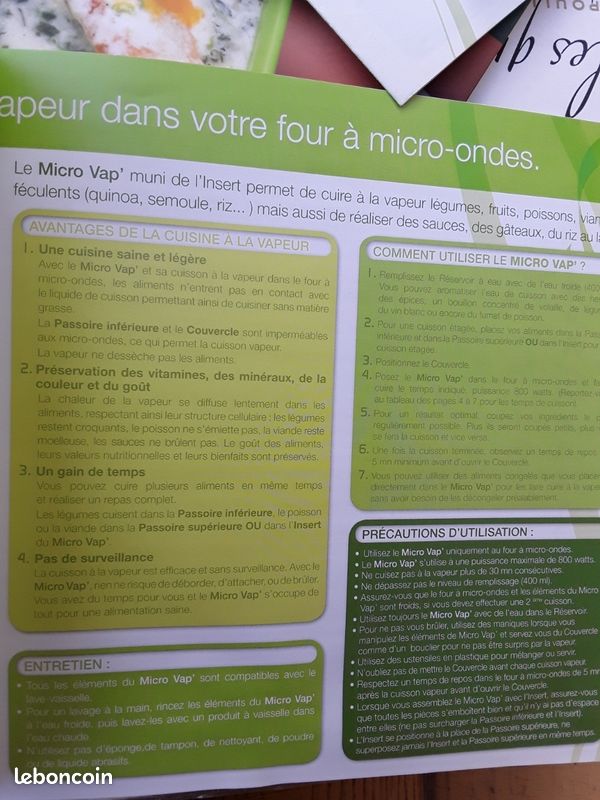 cuisson du riz au micro vap Tupperware MICRO VAP
