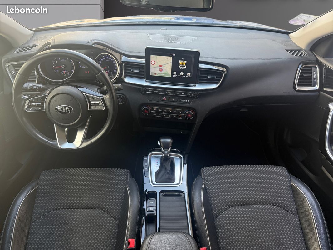 KIA CEED 1.4 T-GDI 140, boite auto, caméra recul, régulateur, carpaly, Garantie 12 mois (image 2)