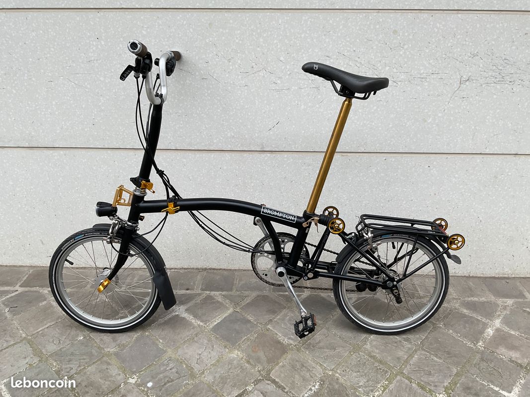 Lame De Garde-Boue Avant + Rabat Argenté – Pièce D'Origine Brompton – Protection Efficace & Discrète
