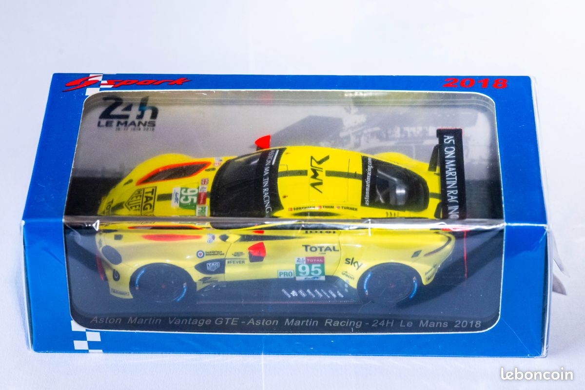 Miniature Spark 1/43 – Aston Martin Vantage AMR #97 – Vainqueur 24H Du Mans 2020