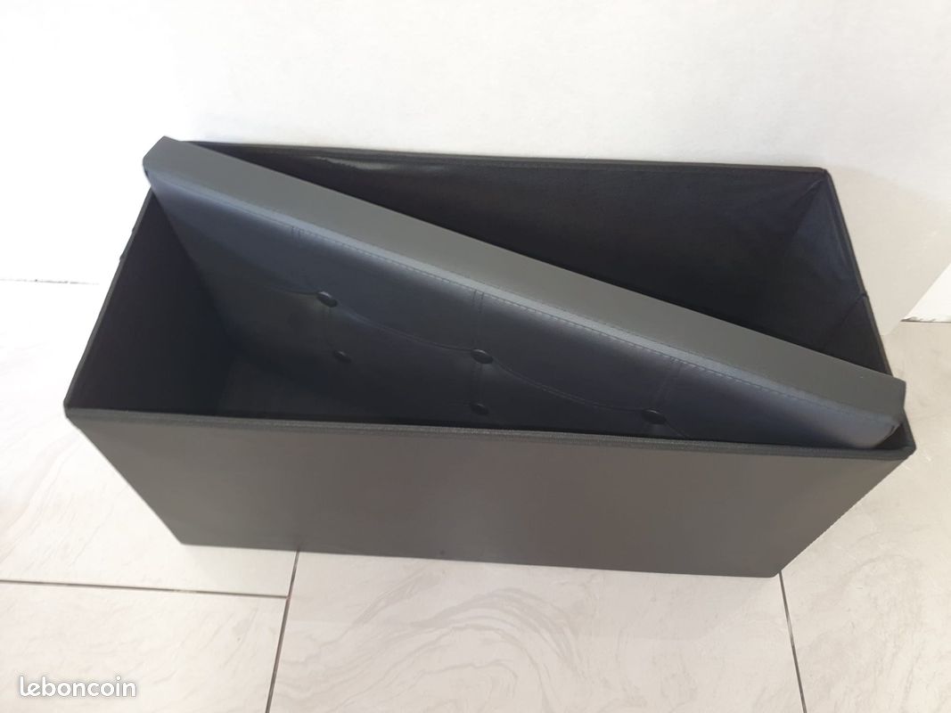 Pouf banc de rangement neuf (image 2)
