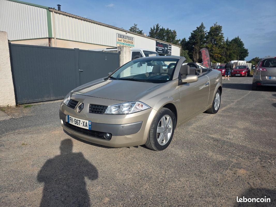 Renault megane 2 cc 2.0i 140cv bv6 83.400 kms (image 1)