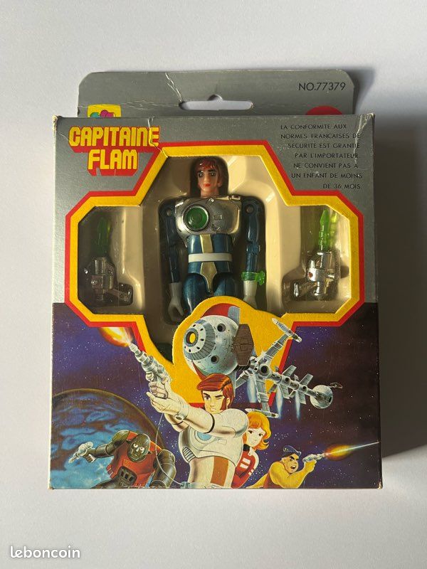 Capitaine Flam Popy 1980 Neuf En Boite Française Originale Hong Kong