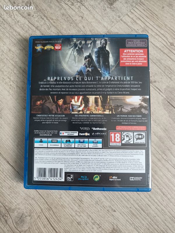 Dishonored 2 limited edition (image 3)