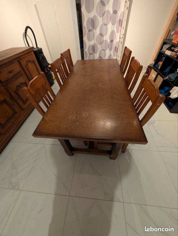 Buffet et table chêne (image 3)