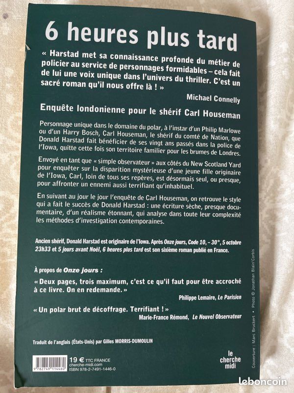 6 heures plus tard de Donald Harstad (image 3)