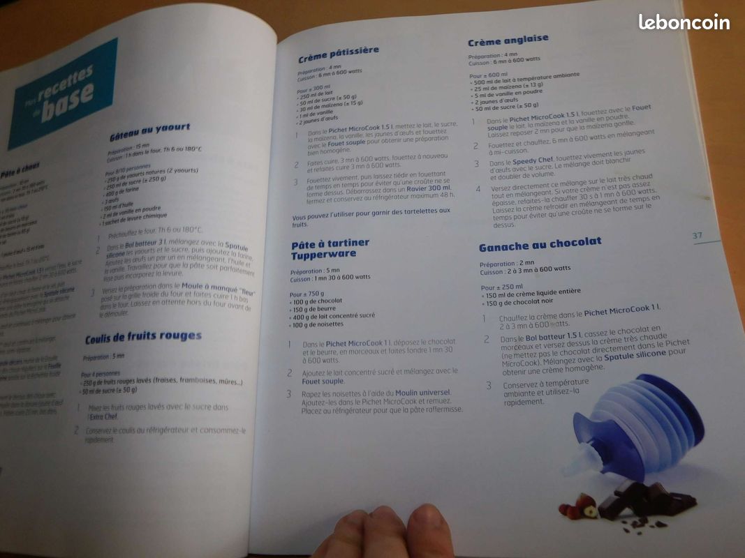 TUPPERWARE Livre Recettes En mode cuisine 0 à 18 ans NEUF TUPPERWARE Livre Recettes En mode cuisine 0 à 18 ans NEUF