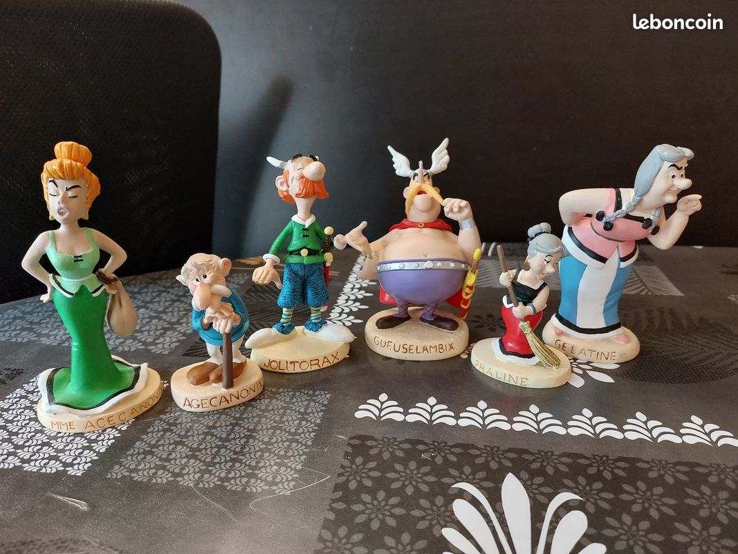 LOT Livres Astérix – Gaulle Et Empire Romain – Collection Complète Atlas/Plastoy – BD