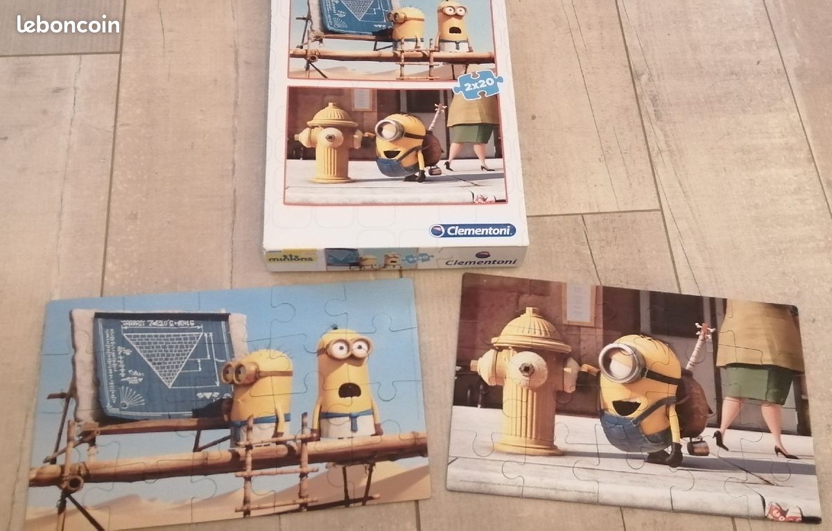 Double puzzle Minions (image 1)