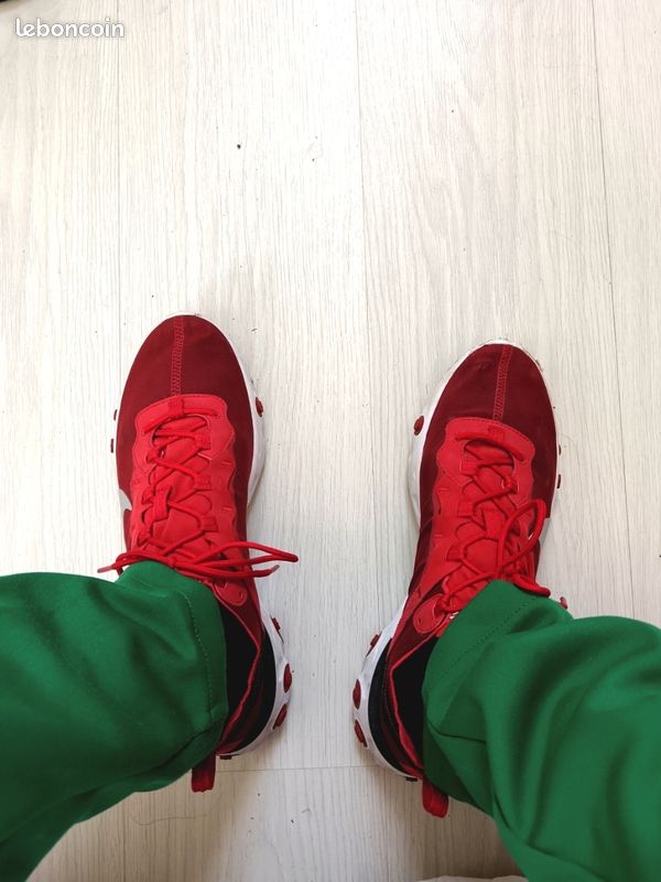 Nike react element 55 red (image 1)