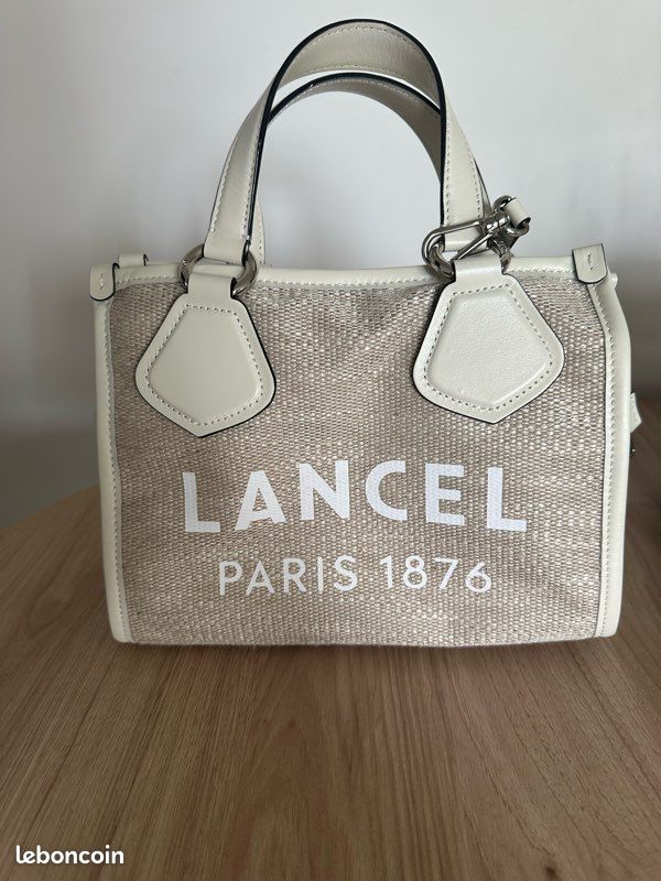 Lancel Sac BandouliÃ¨re Toile De Jute Homme Lancel Sac Bandouliere