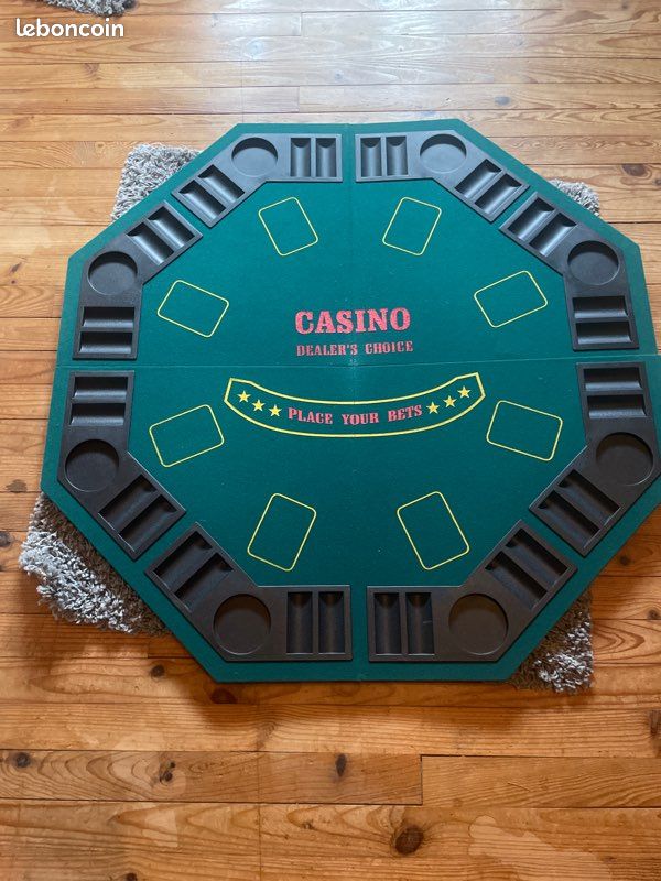 Table de poker pliante (image 1)