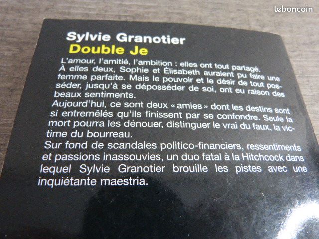 Sylvie granotier , double je (image 4)