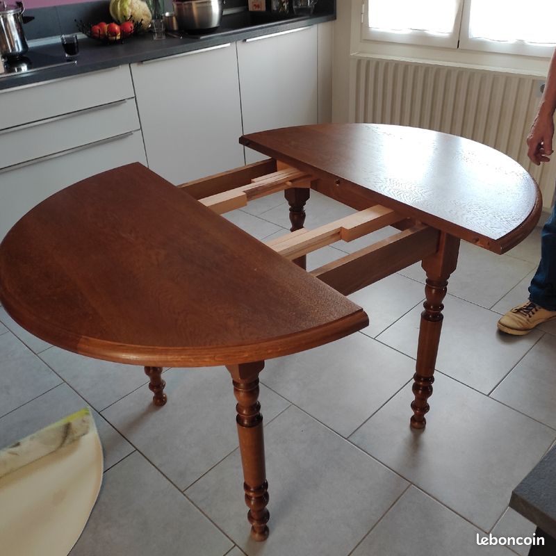 Table rallonge avec 4 chaises (image 2)
