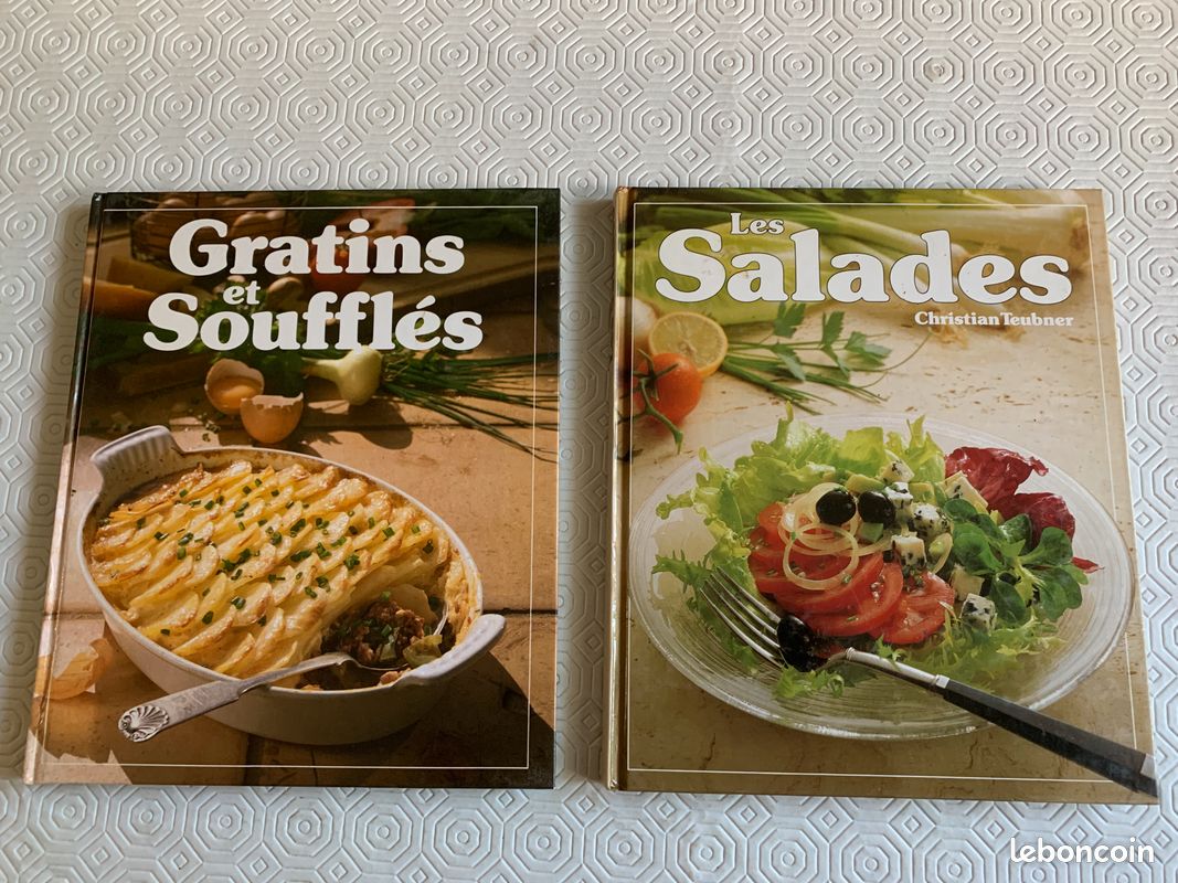 Lot 2 Livres Recette Cuisine (image 1)