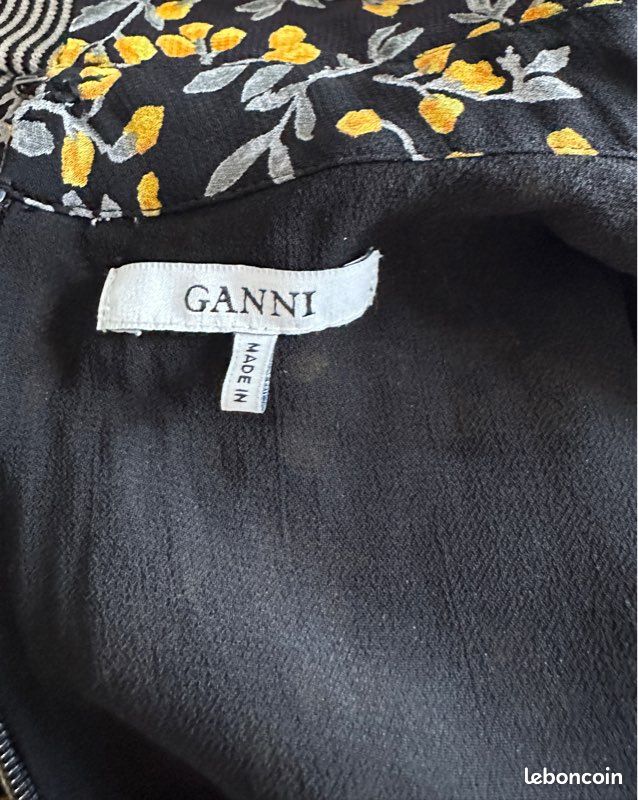 Robe fleurie Ganni (image 11)