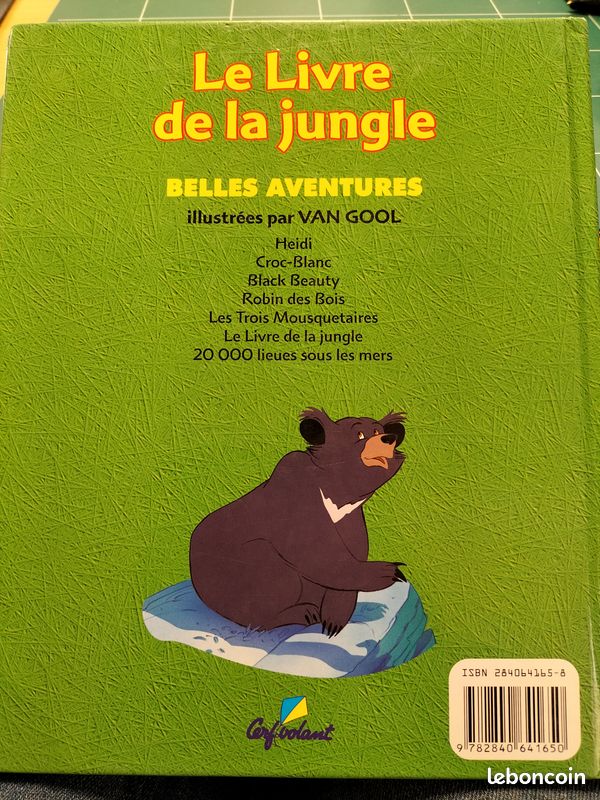 Le livre de la jungle Livres