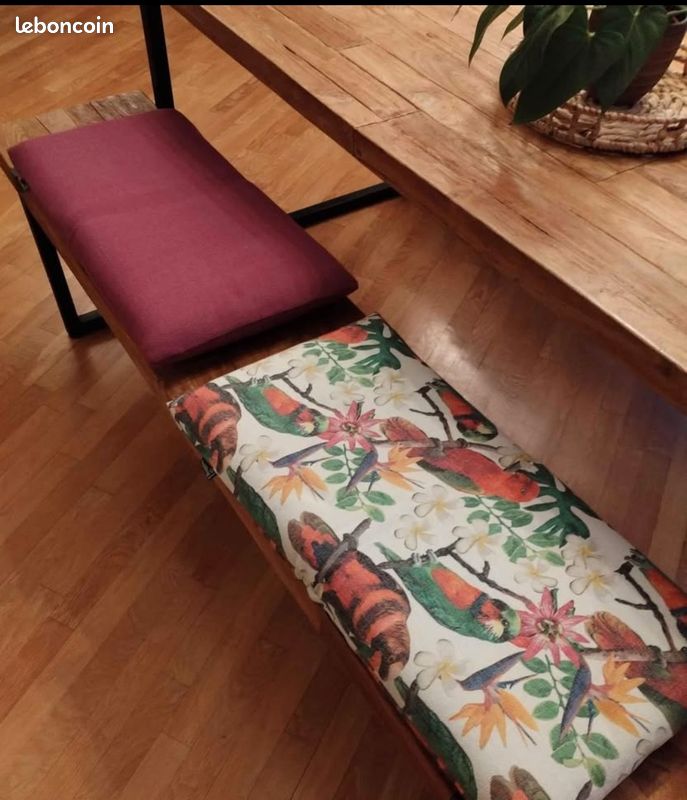 Table et BANCS LA MAISON COLONIALE (image 3)