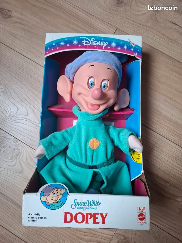 Poupée Blanche Neige Et Les Sept Nains Disneyland Resort Paris Disney Vintage Boxee