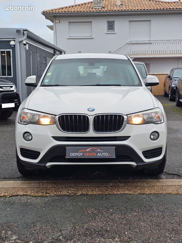BMW X3 xDrive 20d 190ch Exécutive BV6 - Cuir, GPS, Attelage, Hayon Élec, Suivi (image 2)