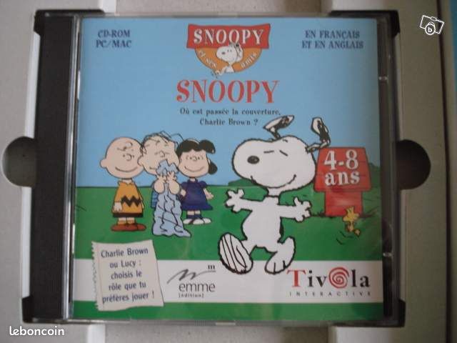 Jeu PC-Mac "Snoopy" 4-8 ans NEUF (image 3)