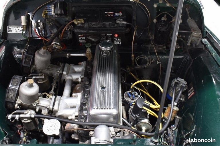 Triumph TR3 A / Peinture neuve / ligne inox / CG 4 places (image 5)