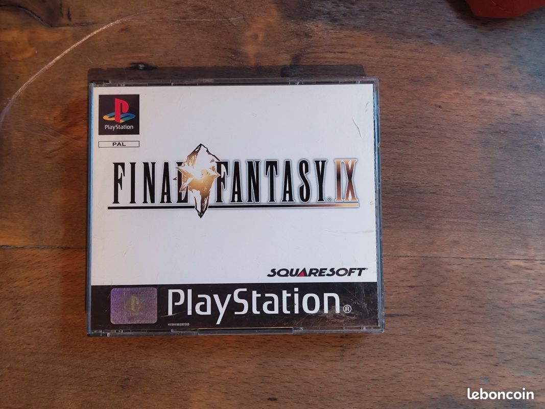 Jeux Sony PlayStation 1 Final Fantasy IX Complet PAL FR