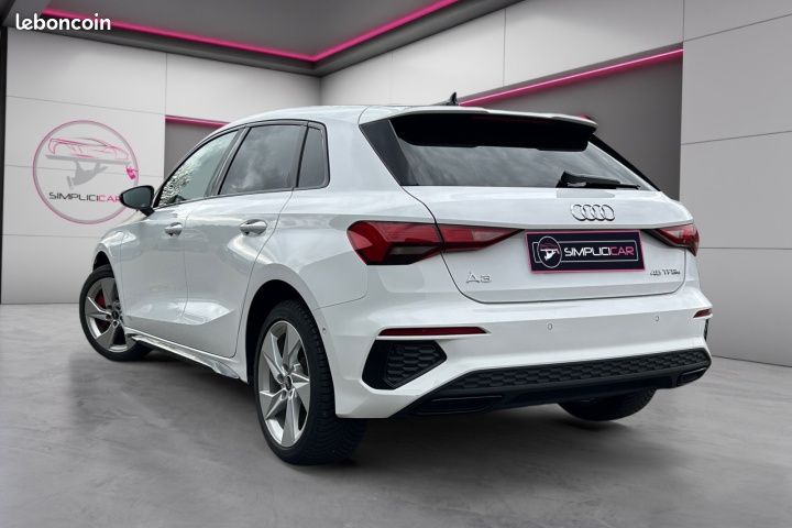 AUDI A3 SPORTBACK S LINE 45 TFSIE 245 S TRONIC 6 245Ch Virtual Cockpit Garantie 12 mois (image 3)