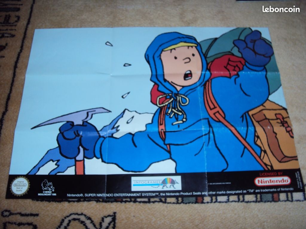 Tintin - Objectif Aventure Playstation 1 PS1 avec notice PAL fr