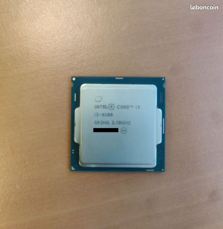 Processeur Intel Core i3-6100 (image 1)