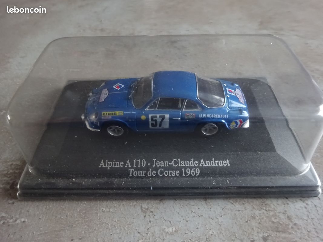 Coffret 2 Voitures Alpine/Dauphine – Tour De Corse 1956 – Ixo 1/43 – Occasion
