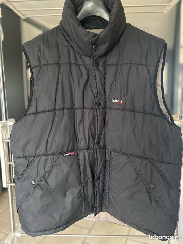 Schott Veste Sans Manche Scott Doudoune Sans Manche Scott Vêtements