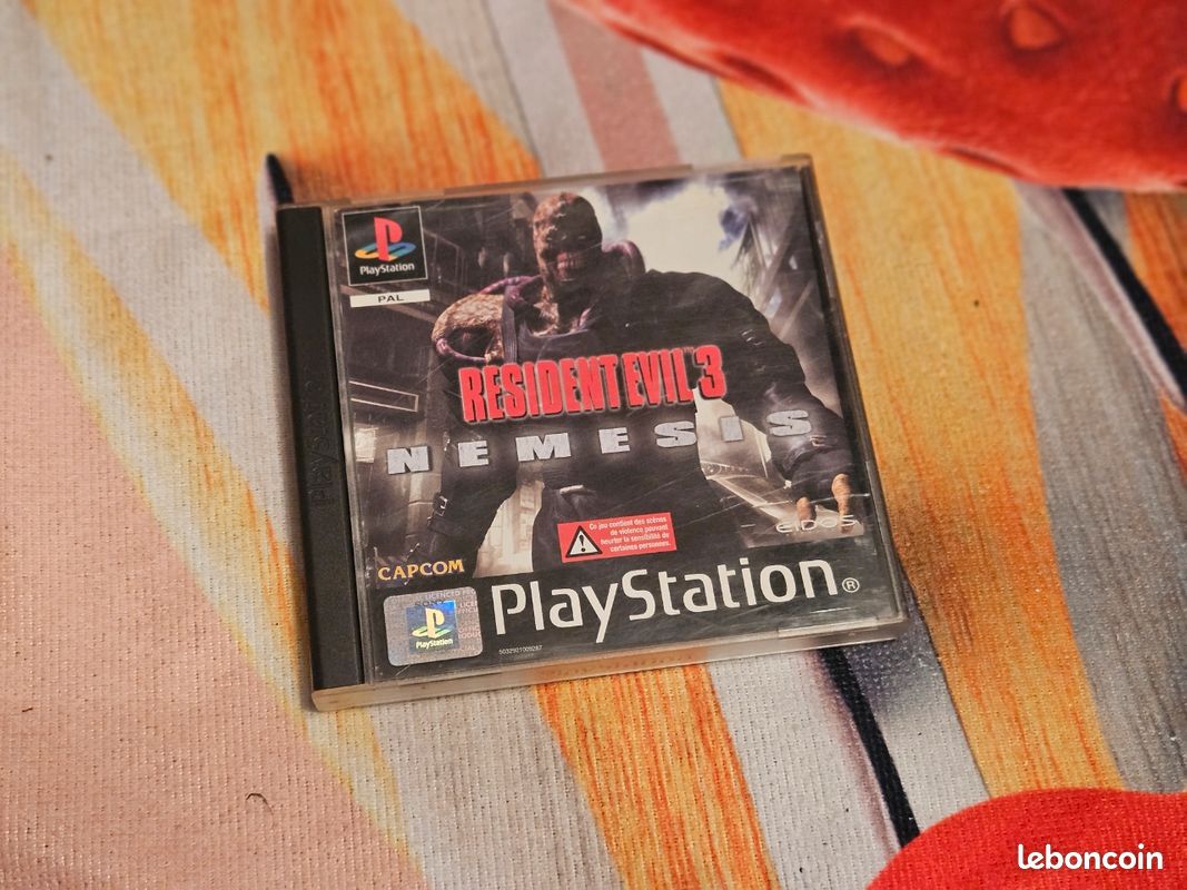 Resident Evil 3: Nemesis – PS1 | Jeu complet original PAL FR